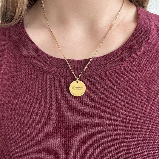 Personalisierte Geburtskette