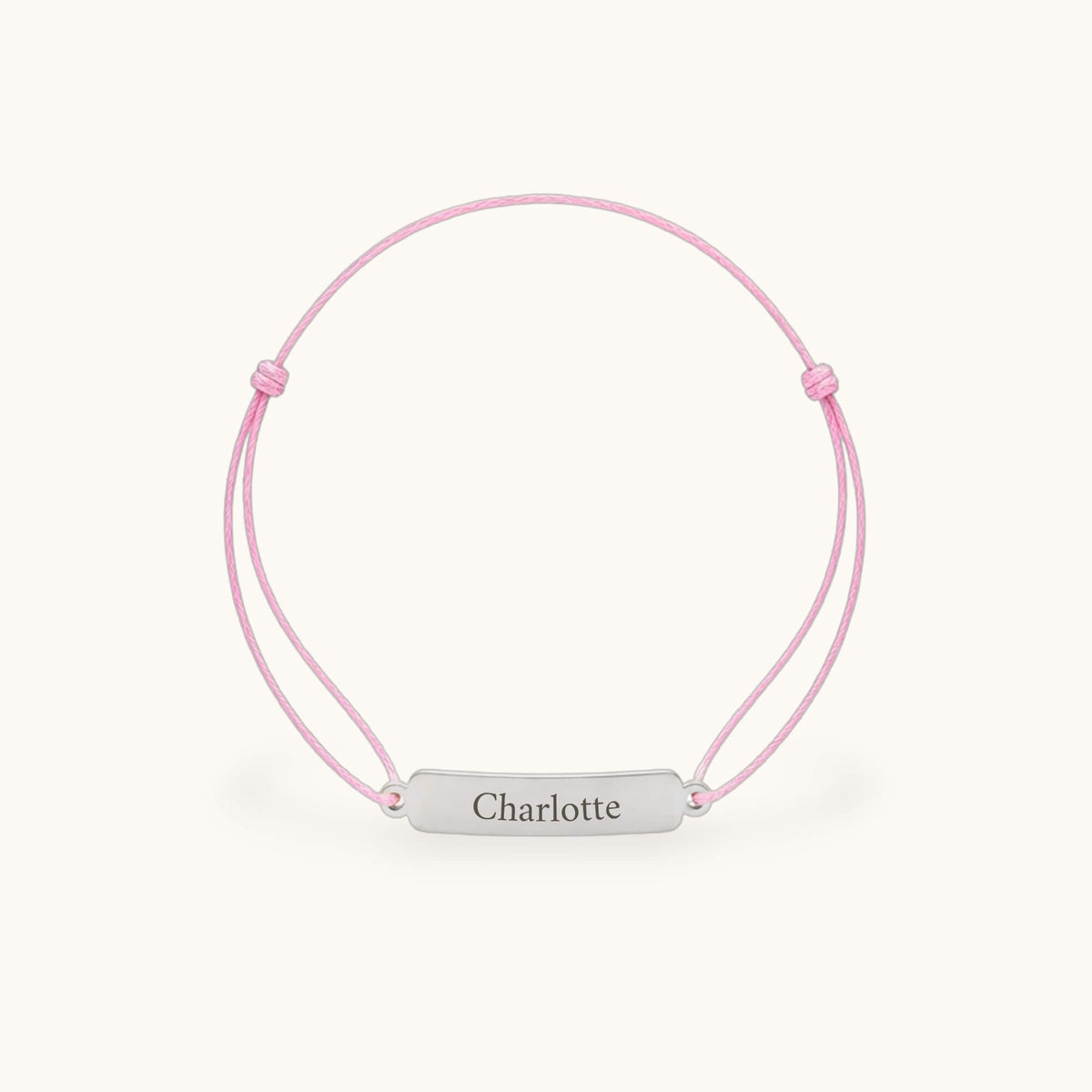 Namens Stoffarmband - Klassisch