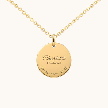 Personalisierte Geburtskette