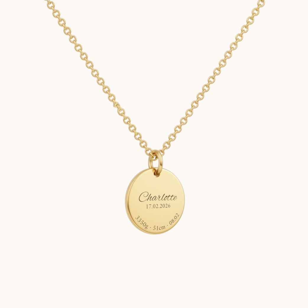 Personalisierte Geburtskette