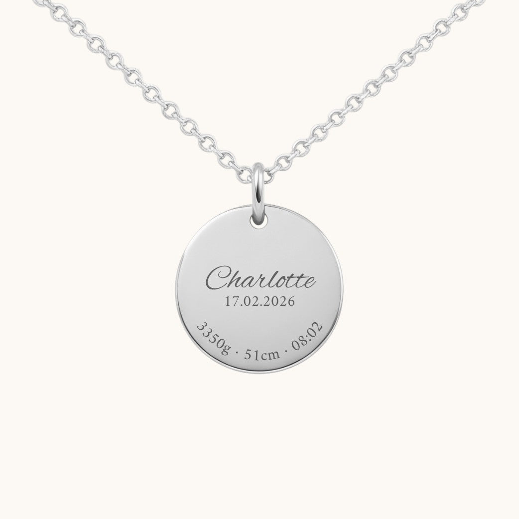 Personalisierte Geburtskette