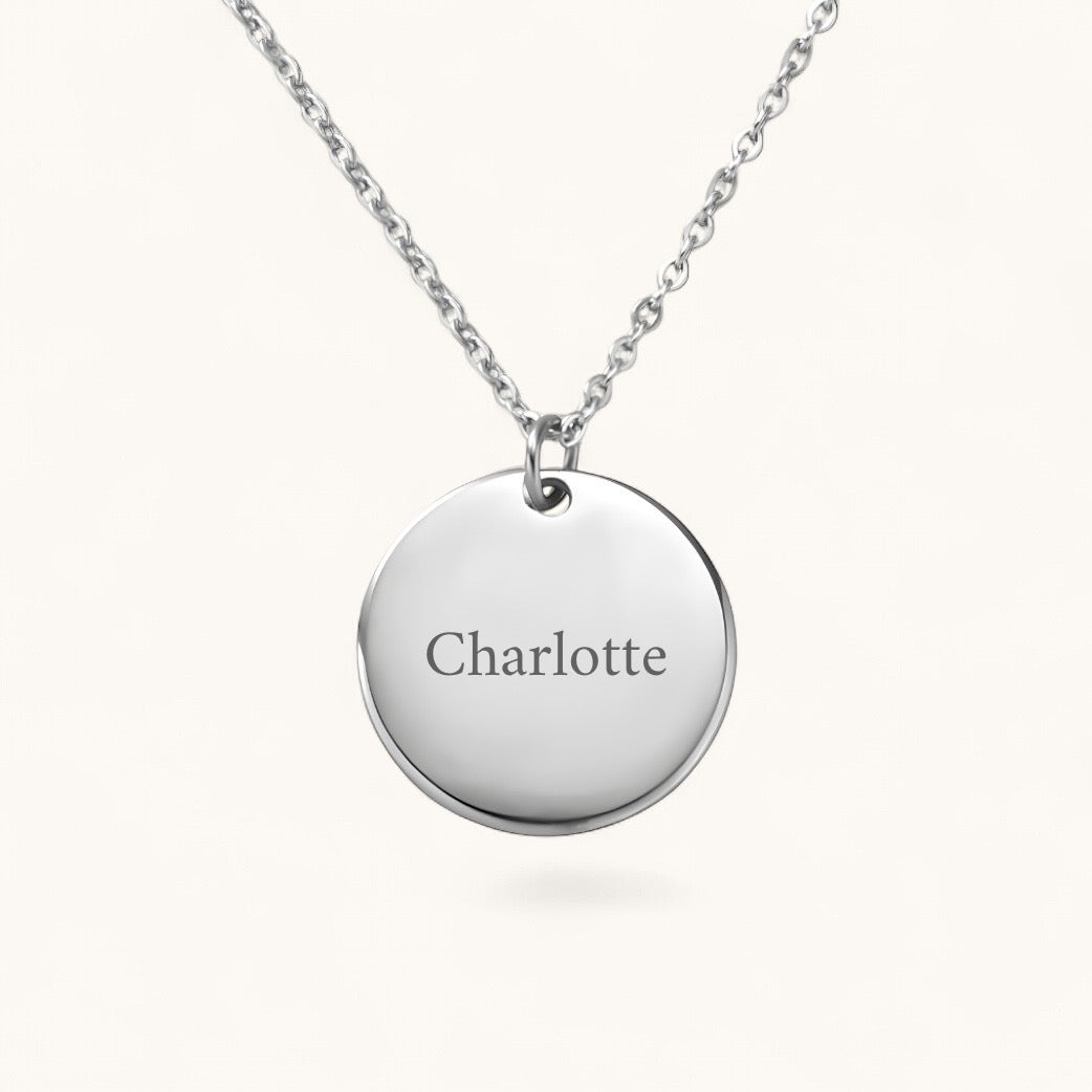 Namenskette Klassisch | Edelstahl Halskette