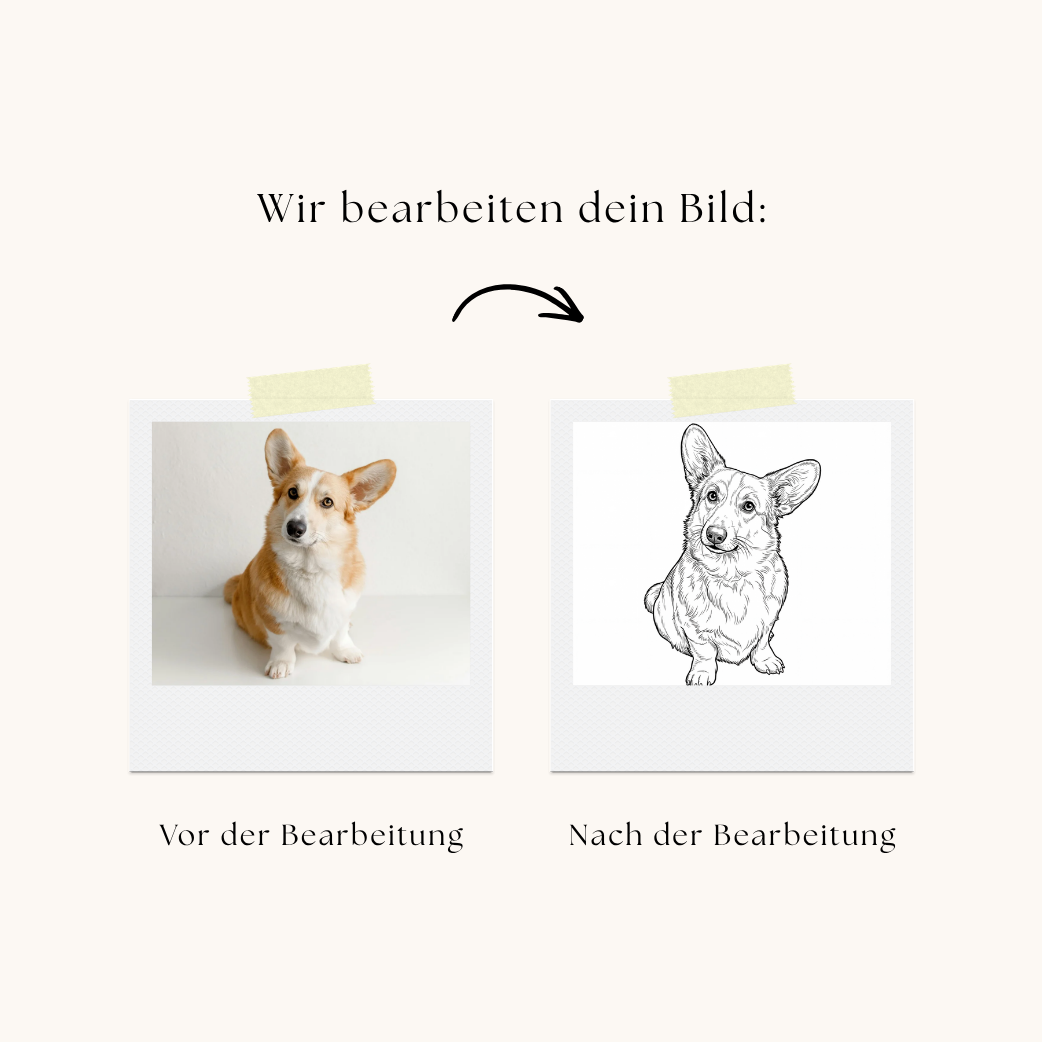Fotogravur Herz