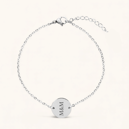 Initialenarmband Mini | Edelstahl Armband