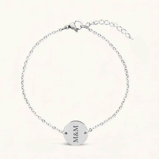 Initialenarmband Mini | Edelstahl Armband