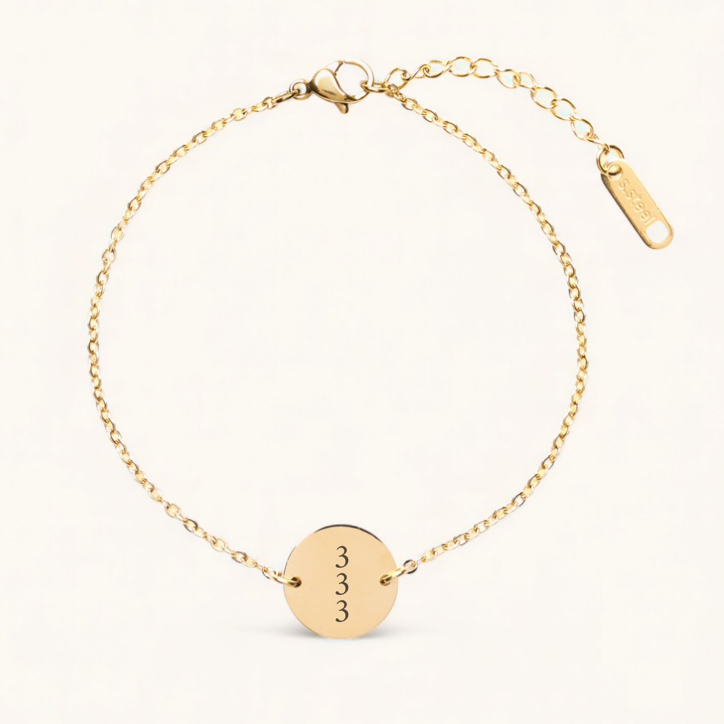 Angel Number Armband Mini | Edelstahl Armband