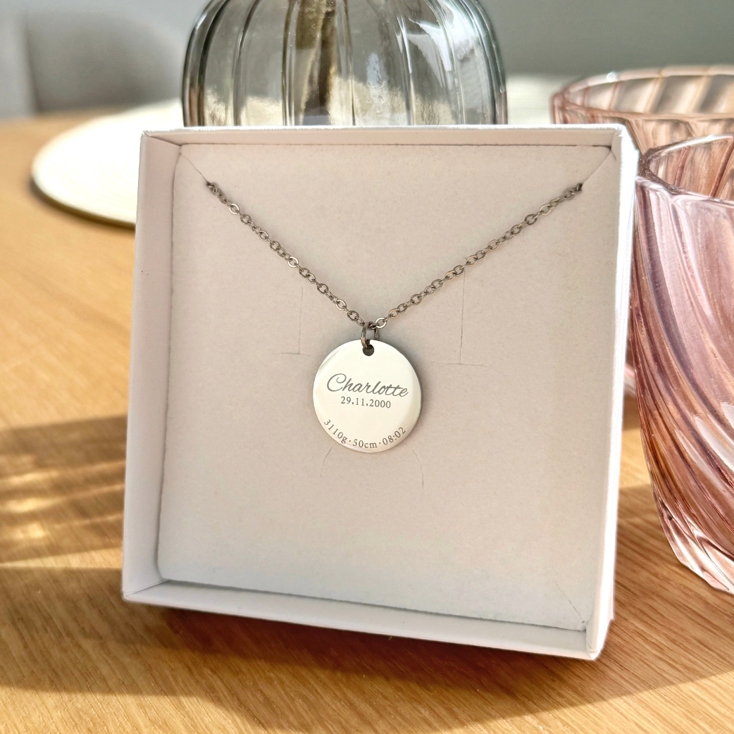 Personalisierte Geburtskette