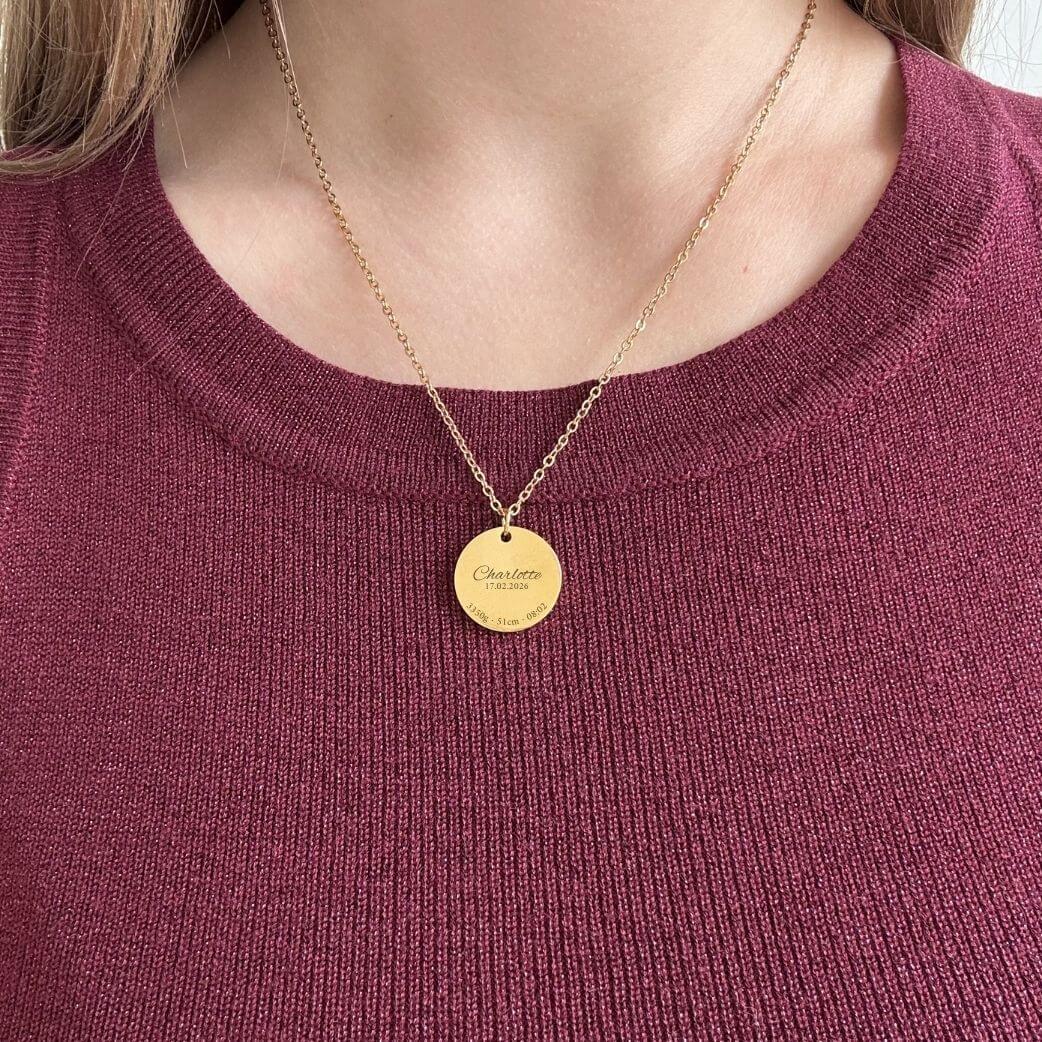 Personalisierte Geburtskette