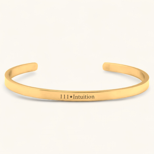 Angel Number Armreif | Edelstahl Armreif