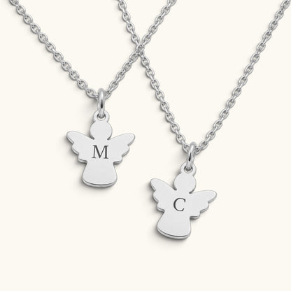 Schutzengel Initialenkette Bundle